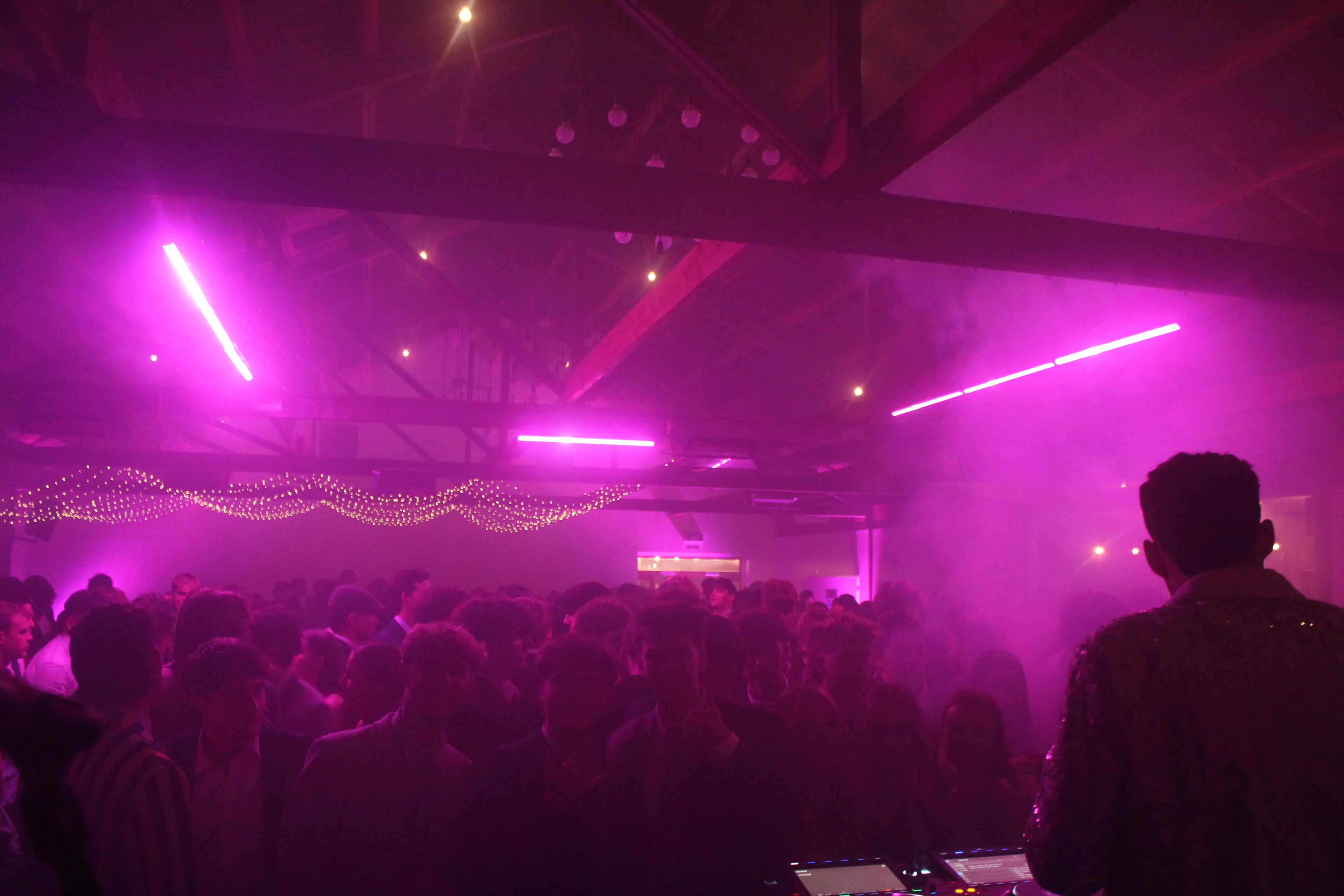 Ensoc Ball complete production lighting audio staging - professional AV hire Christchurch, event production Canterbury