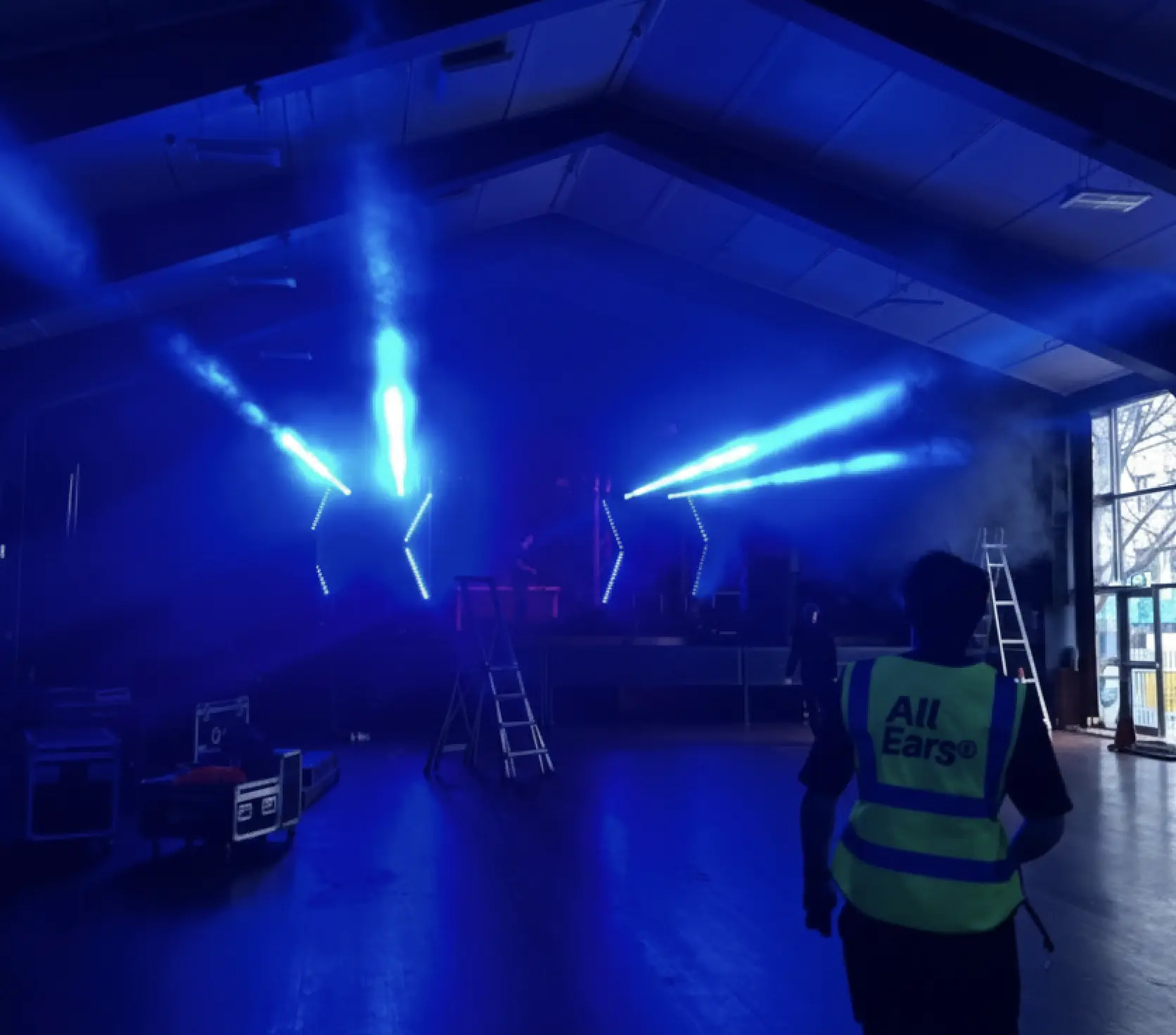 Flowdan NZ Tour full production - professional AV hire Christchurch, event production Canterbury