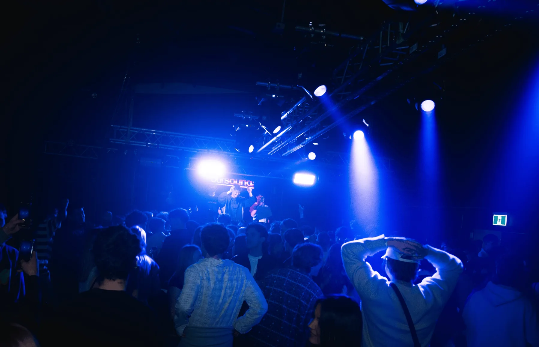 Our Sound complete production rigging lighting audio control fx - professional AV hire Christchurch, event production Canterbury