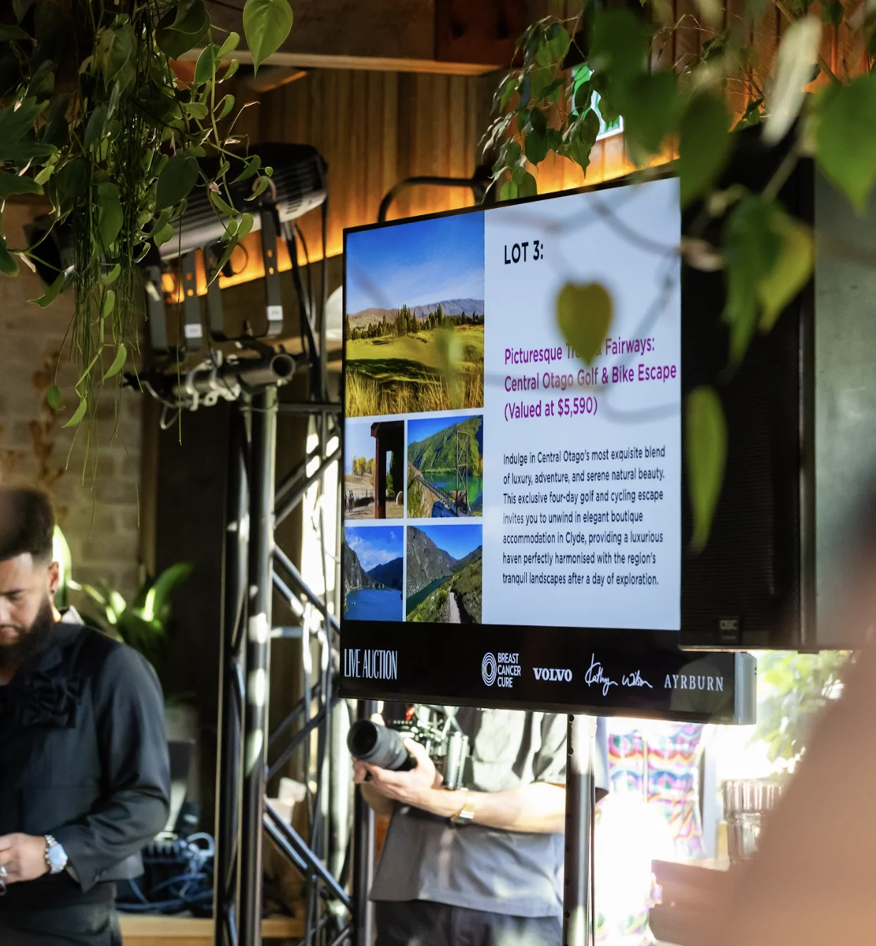 TV screens on stands for school formal hire