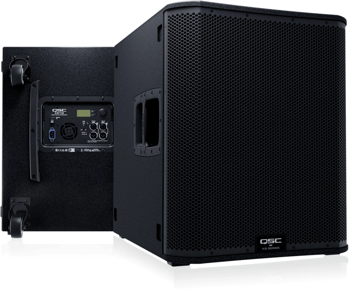 QSC KS118 subwoofer hire Christchurch